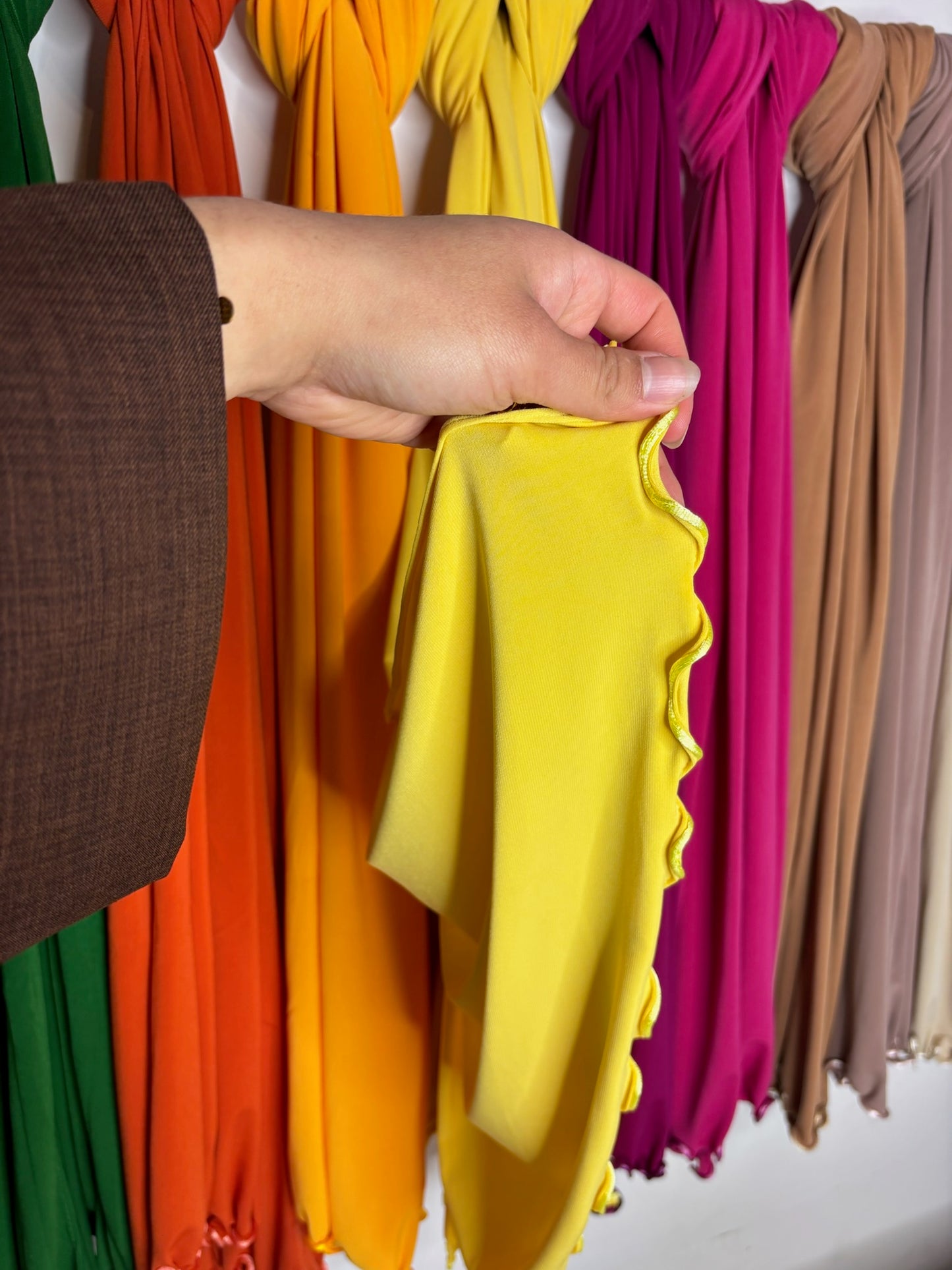 Voiles Jersey Premium Froncé