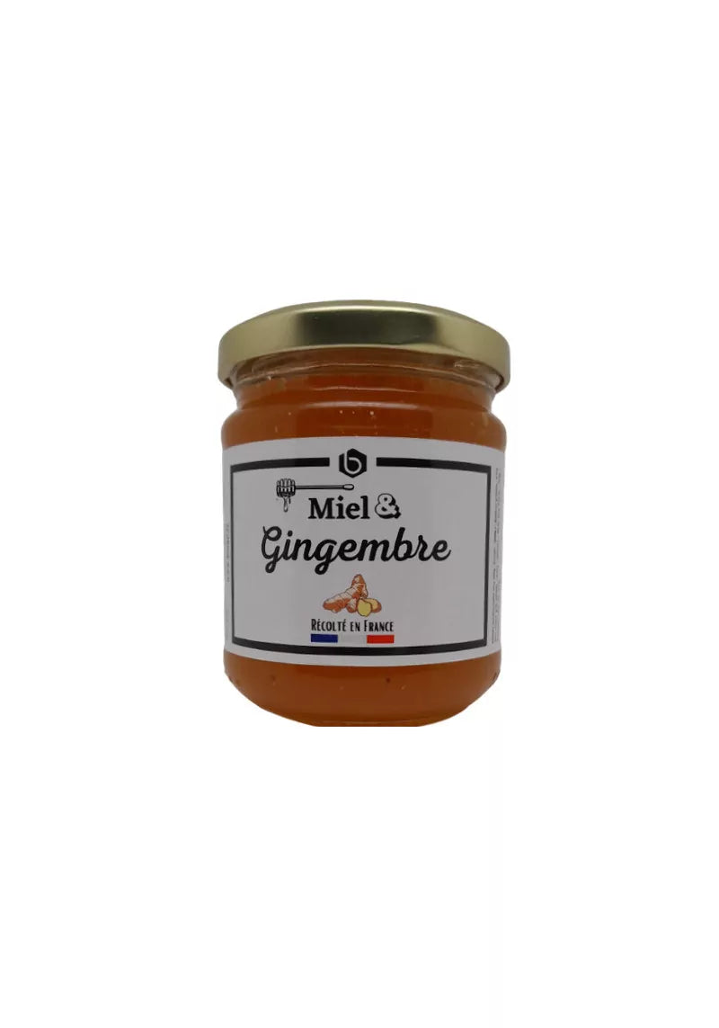 Miel gingembre - 250g - Beelal Miel